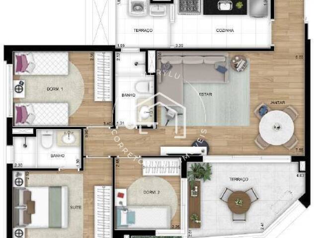 Apartamento para Venda em São Paulo - 3