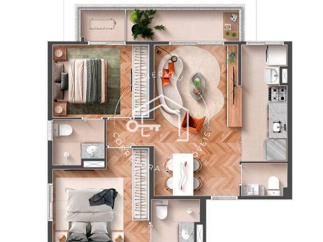 #465 - Apartamento para Venda em São Paulo - SP - 2